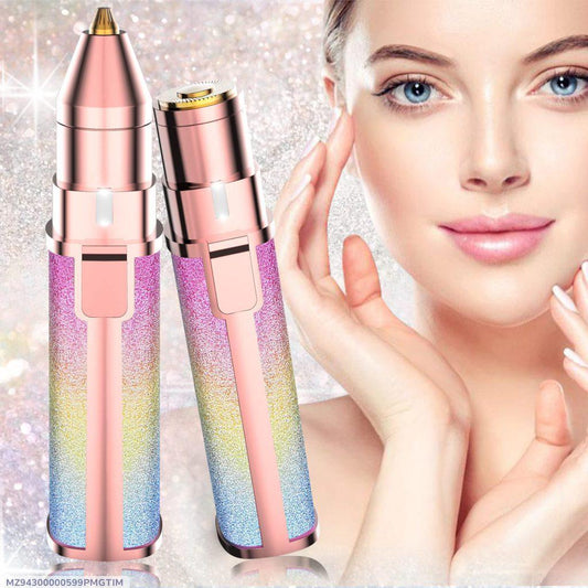 Rechargeable Women's Eyebrow Trimmer Glitter
Pink
